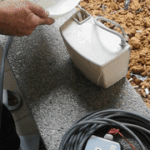 Pam air penghawa dingin sebelum diperbaiki.