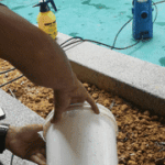 Pam air penghawa dingin setelah diperbaiki.