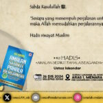 Poster Kuliah Hadis, 40 Hadis, Amalan Sedikit, Pahala Berganda bertarikh 26 Disember 2024 dengan penceramah Ustaz Iskandar.